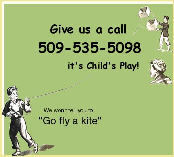 kite flying children